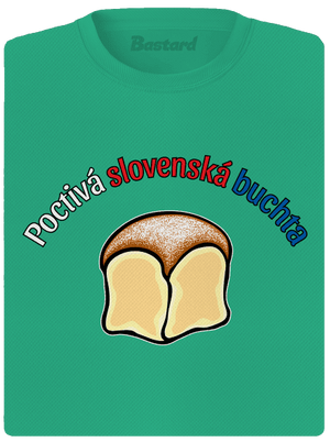 Poctivá buchta a klobása dámske športové tričko Mint Mal