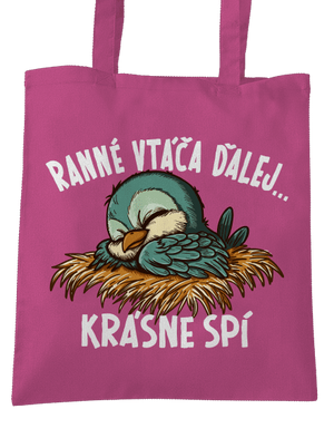 Ranné vtáča spí taška Fuchsia