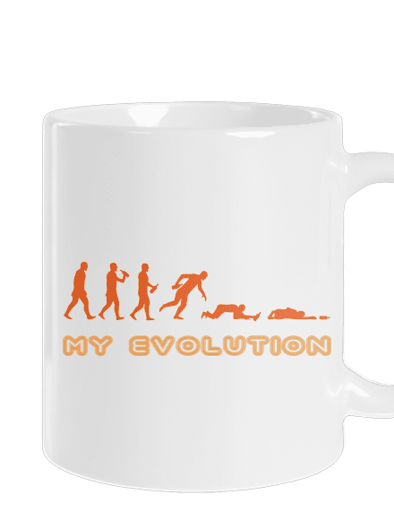 My evolution klasický hrnček White