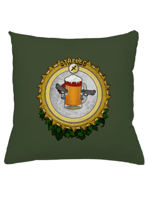 Pivný horoskop: Strelec vankúš Olive Green
