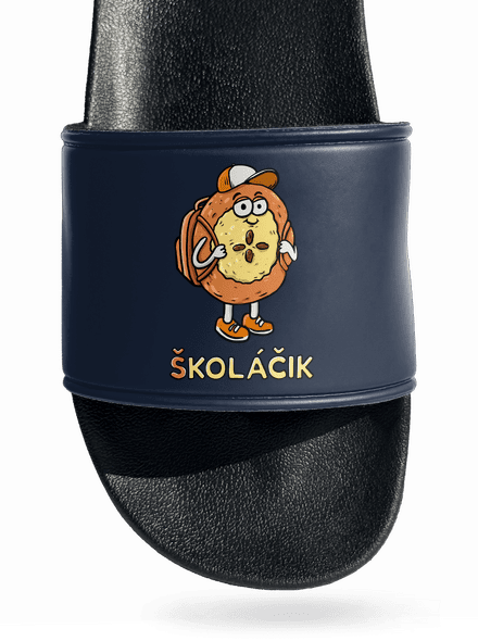 Školáčik šľapky Navy