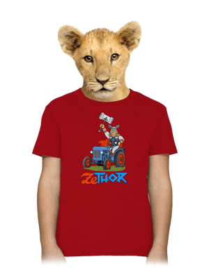 ZeThor detské tričko Red