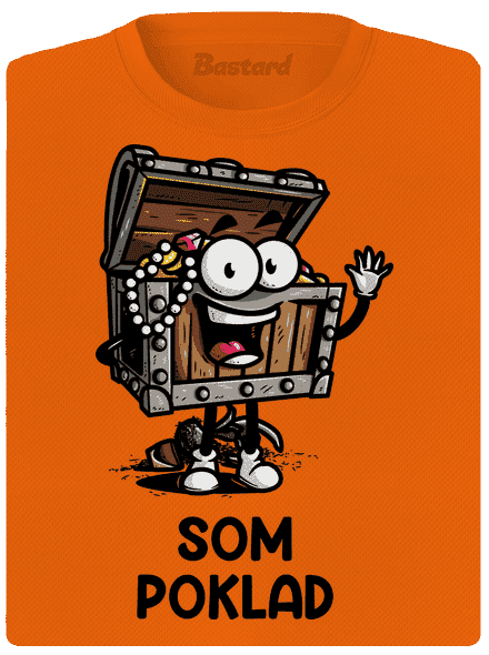 Som poklad dámske športové tričko Neon Orange