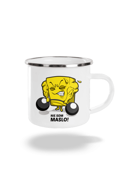 Nie som maslo plecháčik White