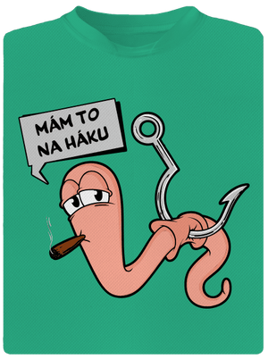 Na háku pánske športové tričko Mint Mal