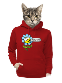 dámska mikina klokanka