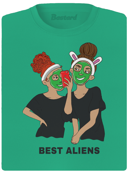 Best aliens dámske športové tričko Mint Mal