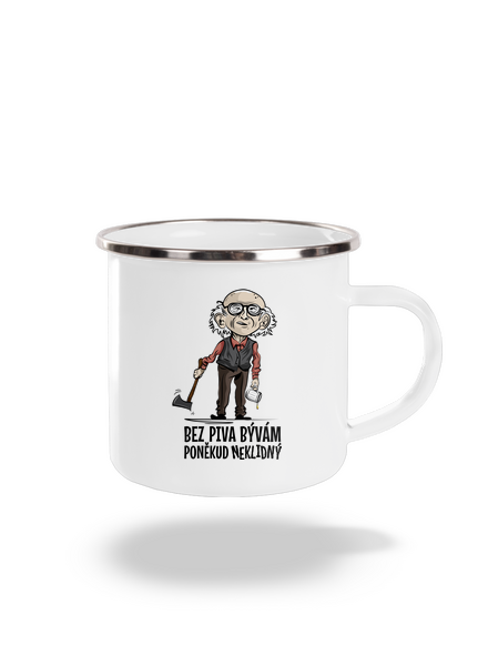 Neklidný bez piva plecháčik White
