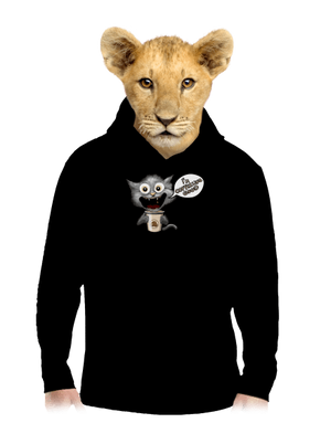 I’m coffeeling good detská mikina klokanka Black