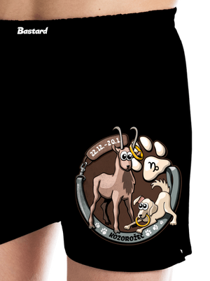 Psí horoskop: Kozorožec pánske trenky Black