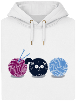 Klbko unisex mikina premium Snowwhite