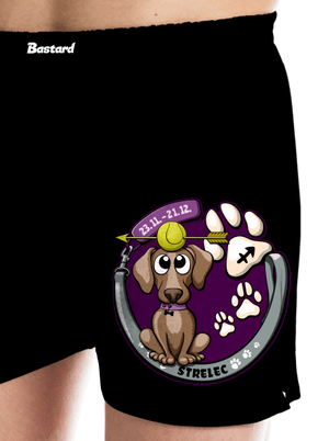 Psí horoskop: Strelec pánske trenky Black