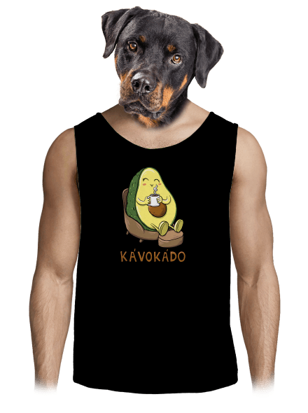 Kávokádo pánske tielko Black