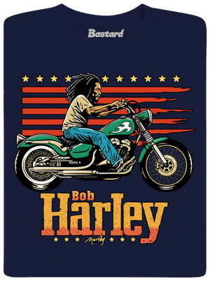 Bob Harley detské tričko Navy