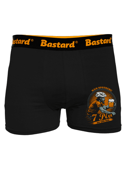 Spotreba 7 na 100 boxerky Black