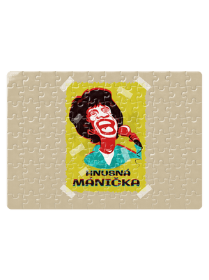 Mánička puzzle White