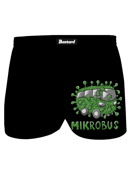 Mikrobus pánske trenky Black