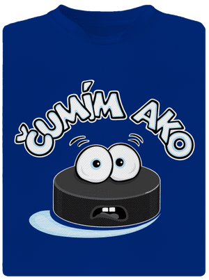 Čumím ako puk pánske športové tričko Royal Blue Mal