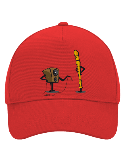 Plug-in jack šiltovka baseballka Classic Red