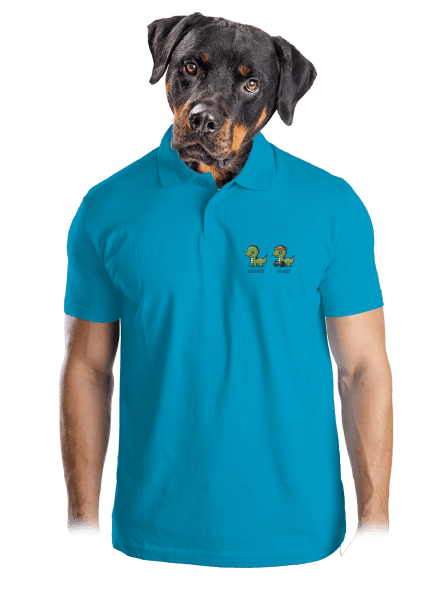 Fit-ness pánska polokošeľa Blue Atol