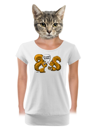 dámske tričko s lemom