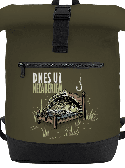 Dnes už nezaberiem batoh Military Green