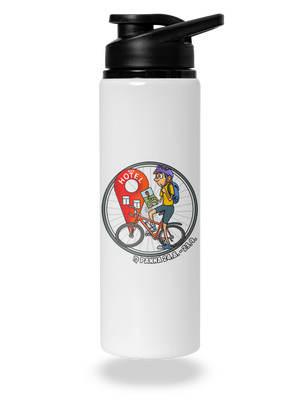 Cyklistický horoskop: Panna flaša na vodu White