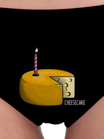 Cheese cake dámske nohavičky Black