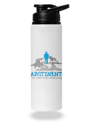 Abstinent flaša na vodu White