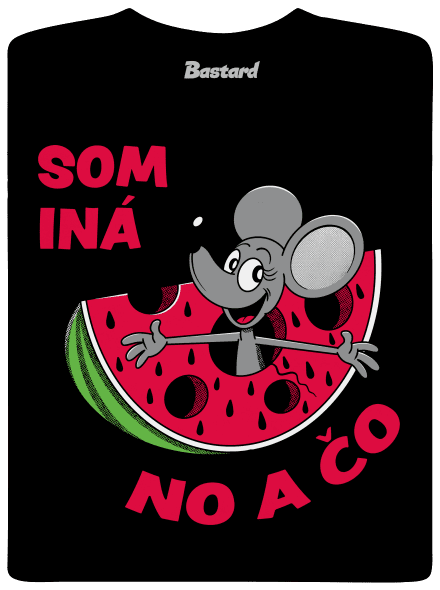 Som iná pánske tričko Black