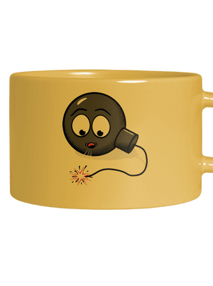 Bomba hrnček makronka Yellow Macaron