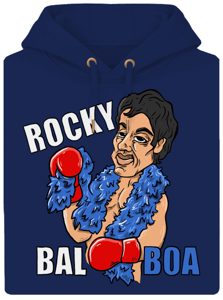 Rocky Bal boa unisex mikina premium Navy