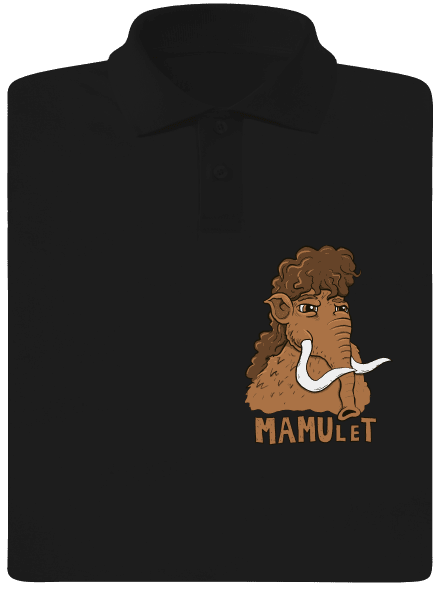 Mamulet pánska polokošeľa Black
