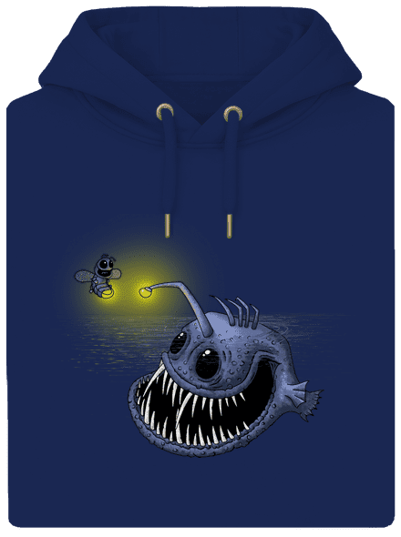 Svetlo môjho srdca unisex mikina premium Navy