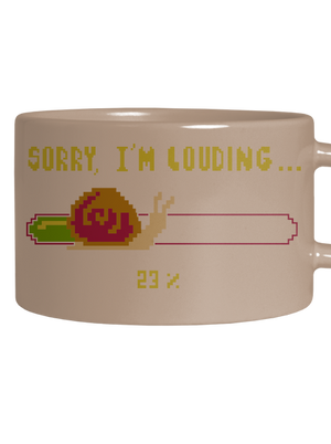 Louding hrnček makronka Brown Macaron