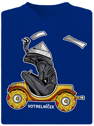 Votrelníček pánske športové tričko Royal Blue Mal