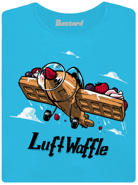 Luftwaffle dámske tričko Blue Atol