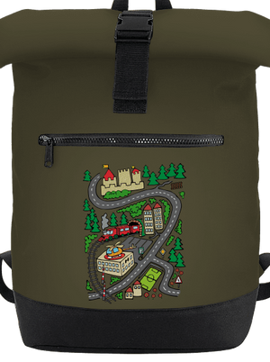 Cesta batoh Military Green