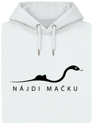 Nájdi mačku unisex mikina premium Snowwhite