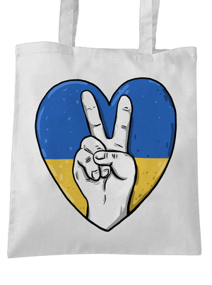 Ukrajina - Mier taška White