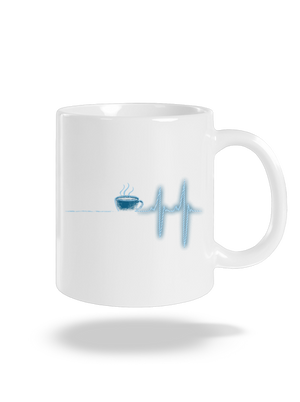 Coffee help klasický hrnček White