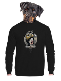 unisex mikina bez kapucne