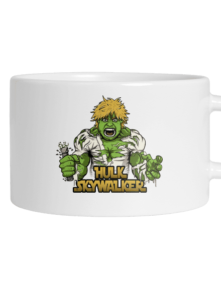Hulk Skywalker hrnček makronka White