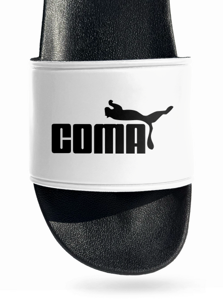 Coma šľapky White
