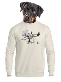 unisex mikina bez kapucne