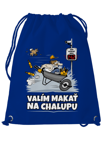 Valím na chalupu vak Royal Blue Mal