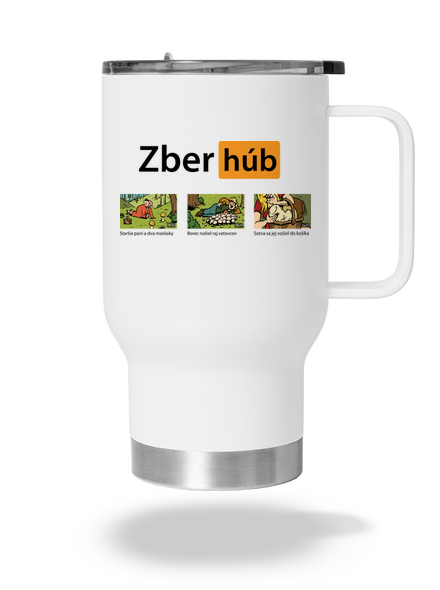 Zber húb termohrnček White