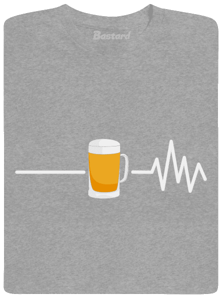 Beer help pánske tričko Sport Grey