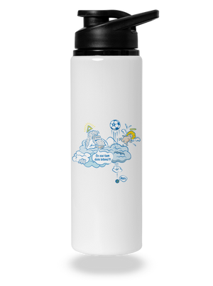 Out flaša na vodu White