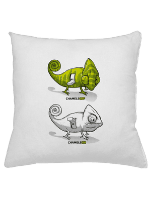 Zapnuté vypnuté vankúš White